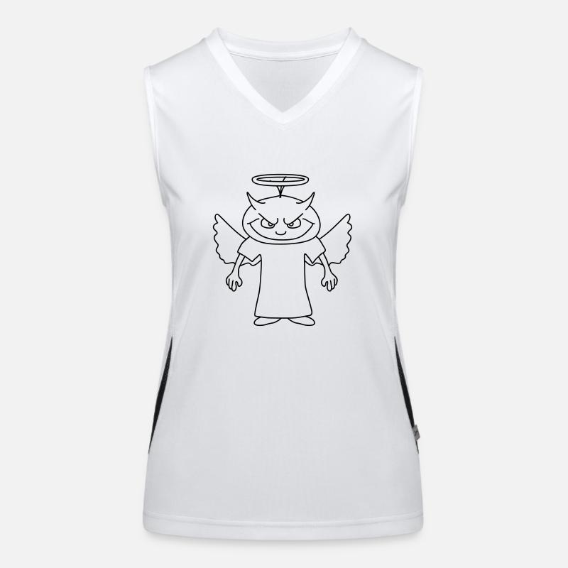 Devil Funktionelles Kontrast-Tank Top für Frauen