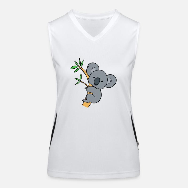 KOALA Bear 2 Funktionelles Kontrast-Tank Top für Frauen