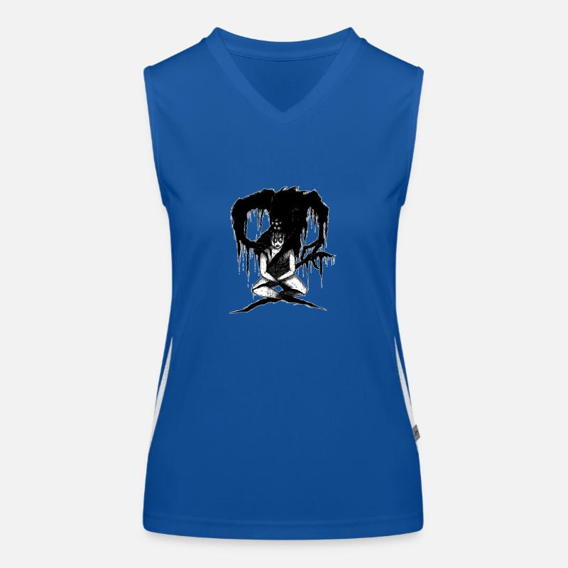 Depression | Shadow Monster Depression Women's Functional Contrast Tank Top