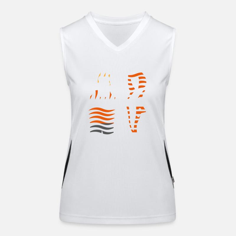 The Fifth Element - le 5ème ELEMENT Débardeur respirant contrasté Femme