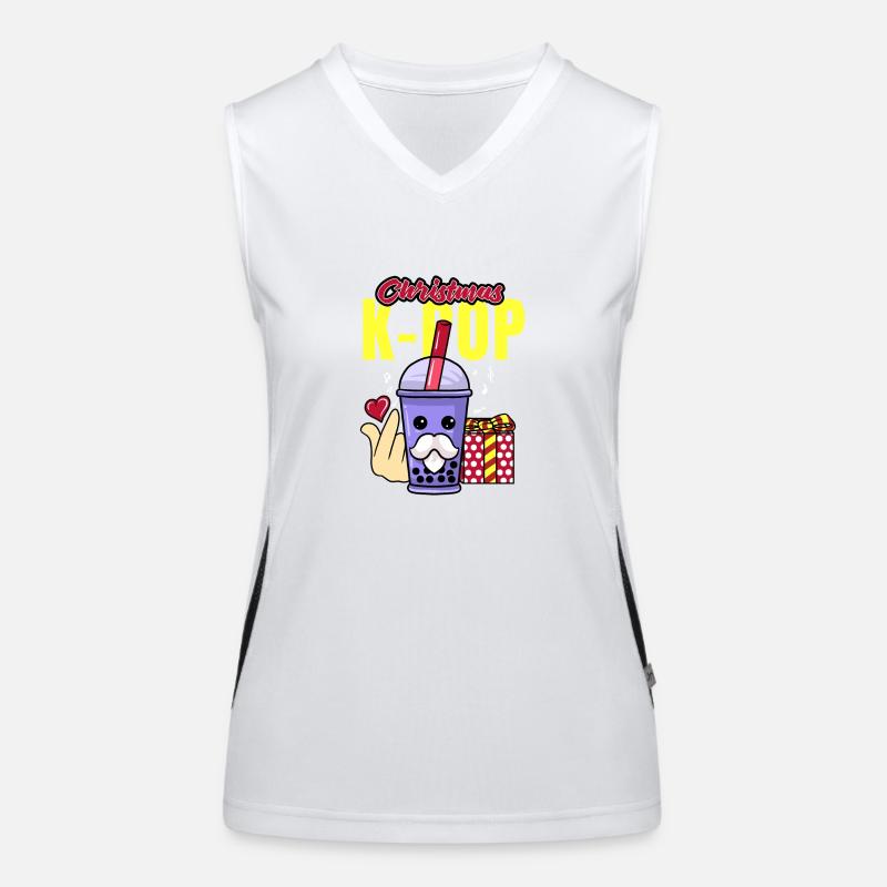 KPOP CHRISTMAS 4 Funktionelles Kontrast-Tank Top für Frauen