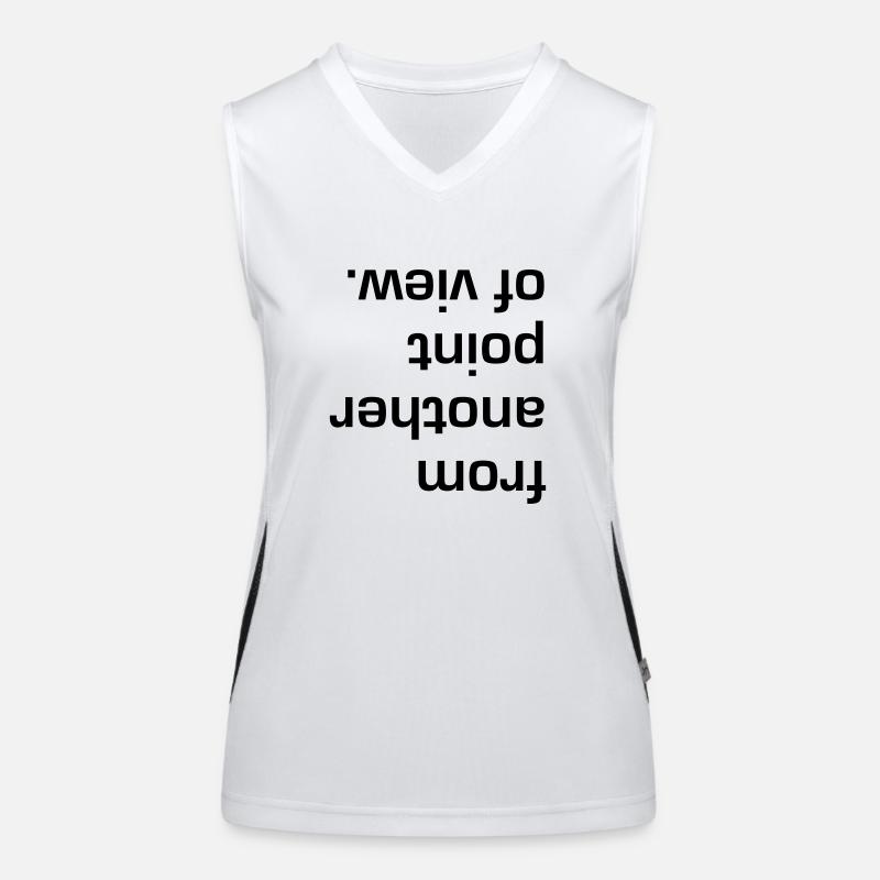 Another point of view. Funktionelles Kontrast-Tank Top für Frauen