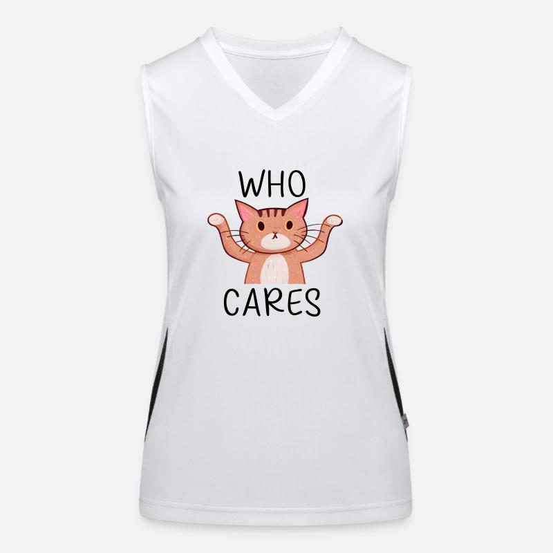 Who Cares Funktionelles Kontrast-Tank Top für Frauen