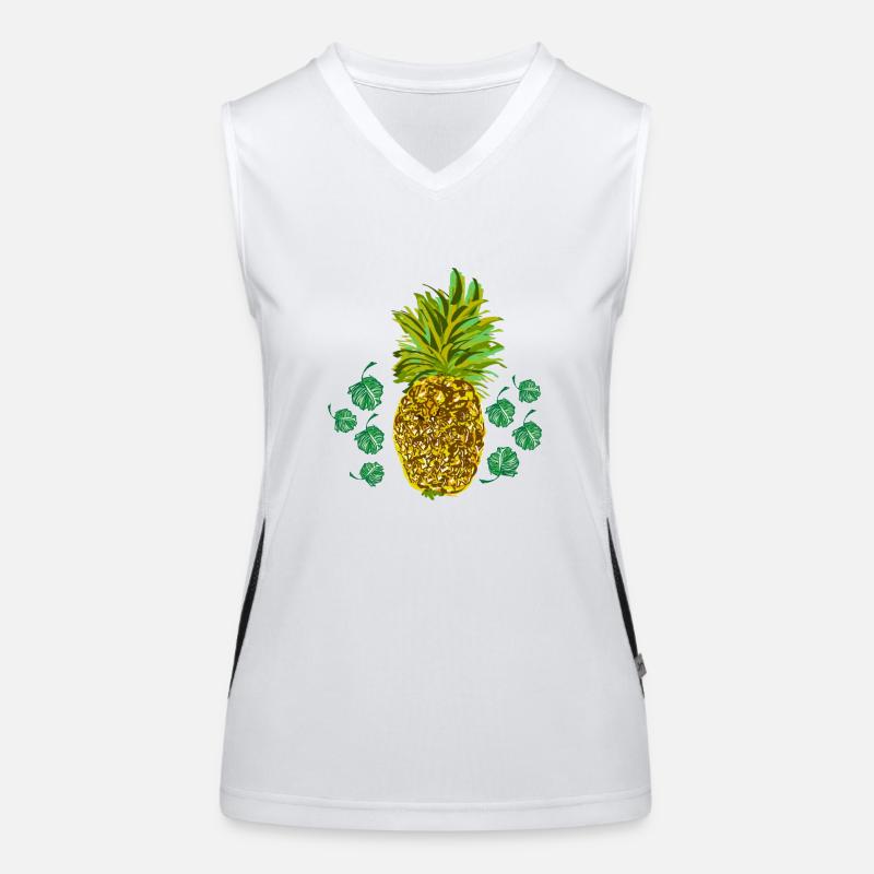 Pineapple Women's Functional Contrast Tank Top