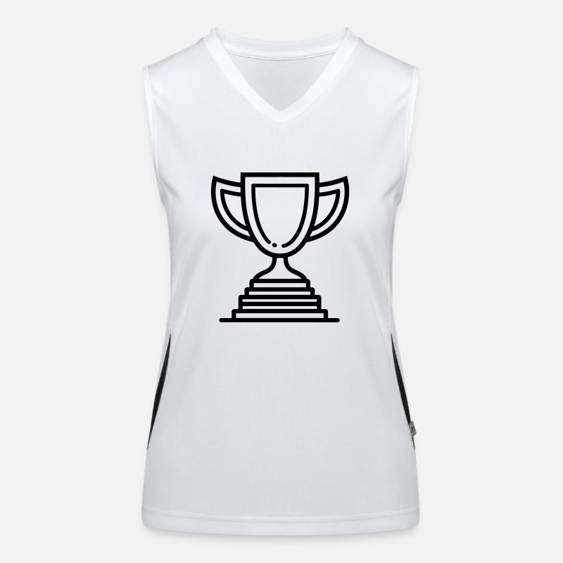Trophäe Funktionelles Kontrast-Tank Top für Frauen