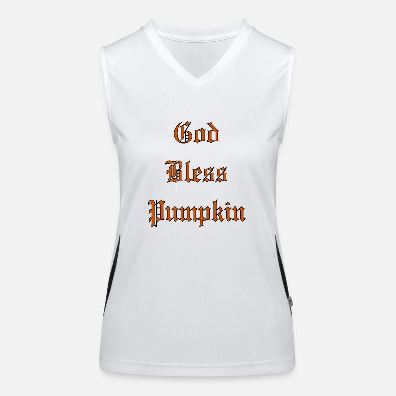 GodBlessCitrouille Débardeur respirant contrasté Femme