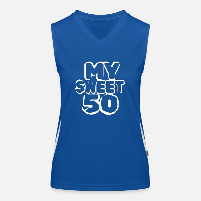 Age 50 Women's Functional Contrast Tank Top