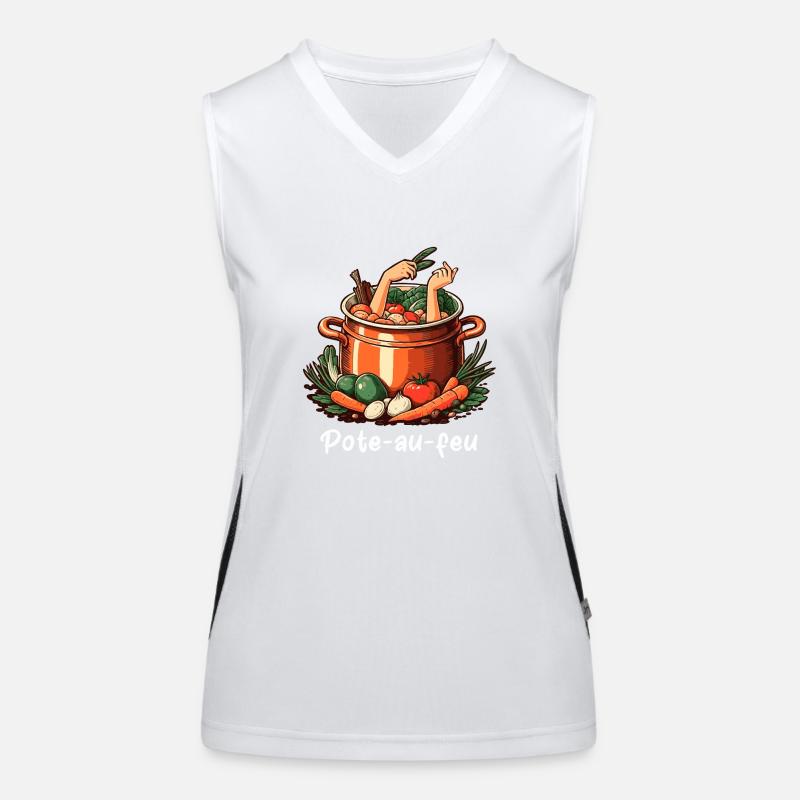 Pote au feu Women's Functional Contrast Tank Top