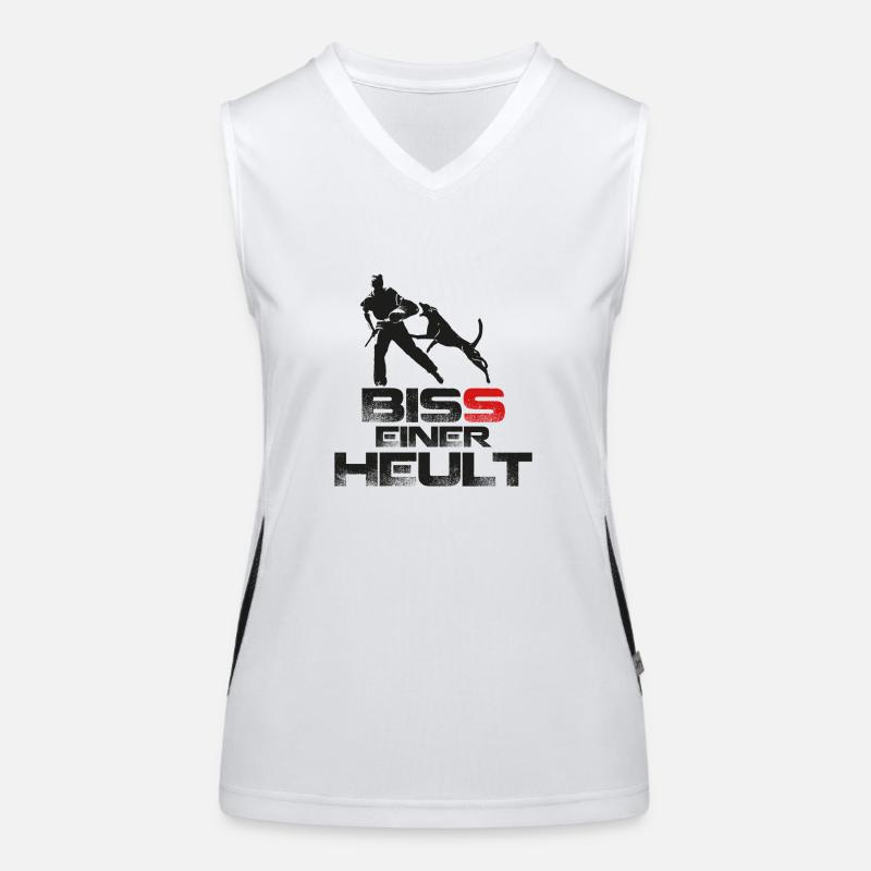 Biss einerheult Funktionelles Kontrast-Tank Top für Frauen