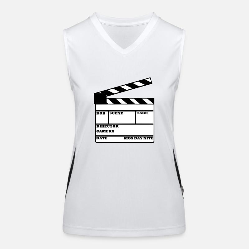 filmklappe Women's Functional Contrast Tank Top