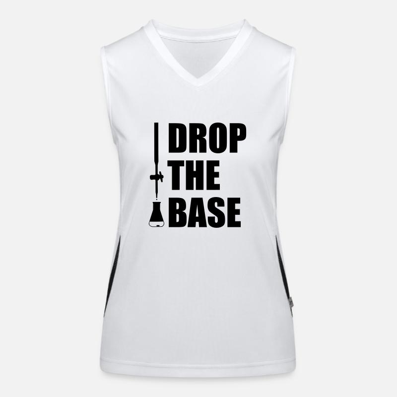 Drop the Base! Funktionelles Kontrast-Tank Top für Frauen