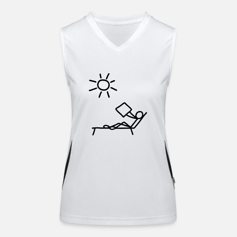 Read Suns newspaper Women's Functional Contrast Tank Top