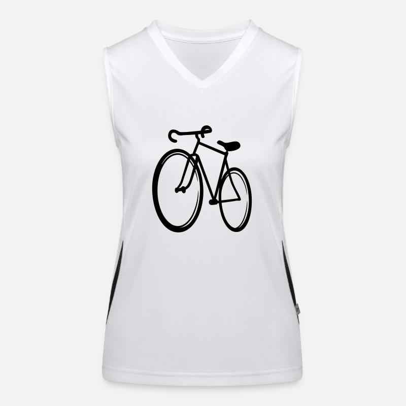 vélo Débardeur respirant contrasté Femme