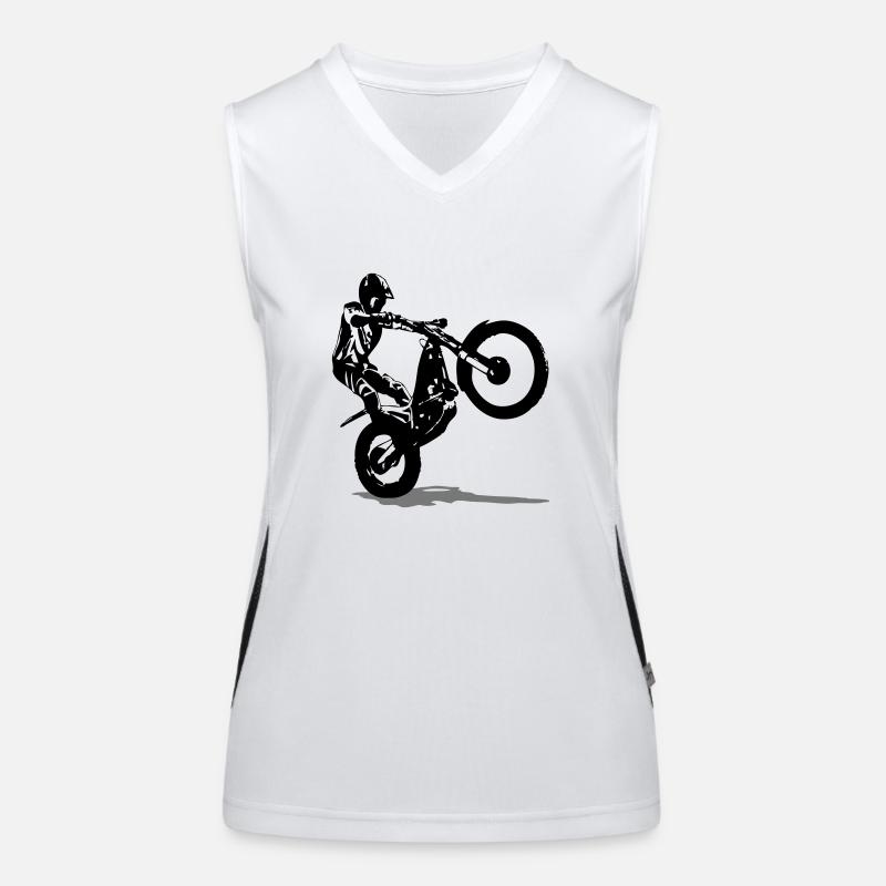 Trial Funktionelles Kontrast-Tank Top für Frauen