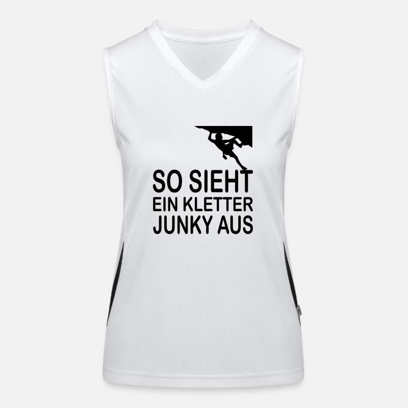 climbing Funktionelles Kontrast-Tank Top für Frauen