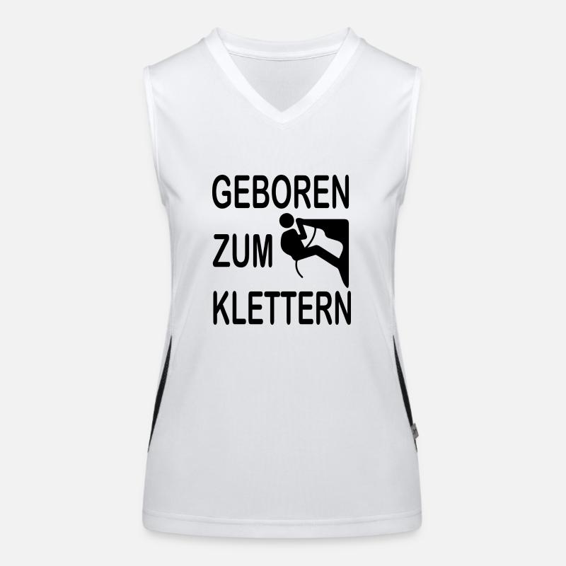 climbing Funktionelles Kontrast-Tank Top für Frauen