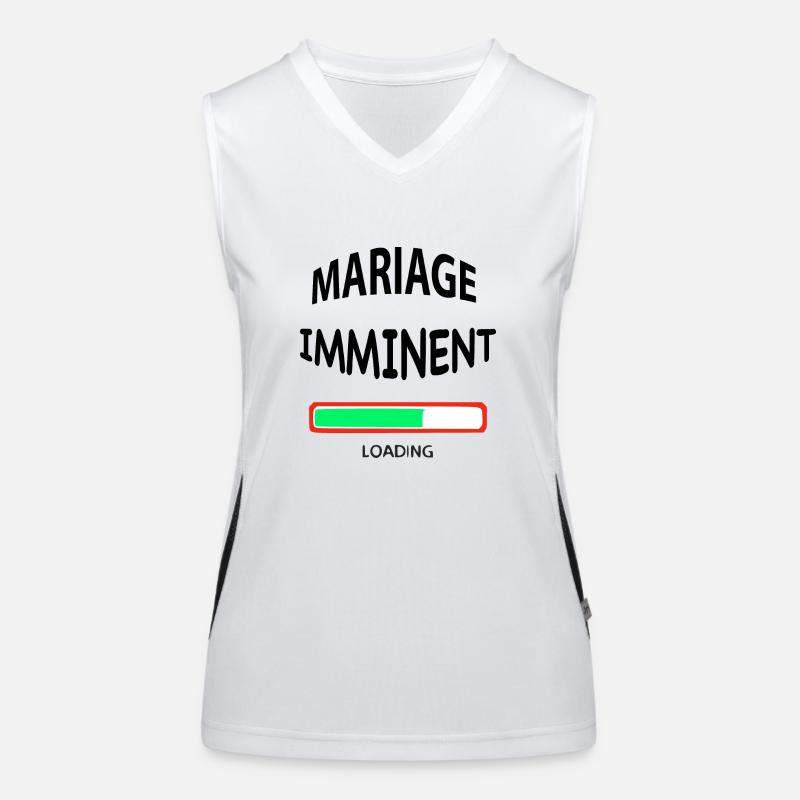 Drohende Heirat Funktionelles Kontrast-Tank Top für Frauen