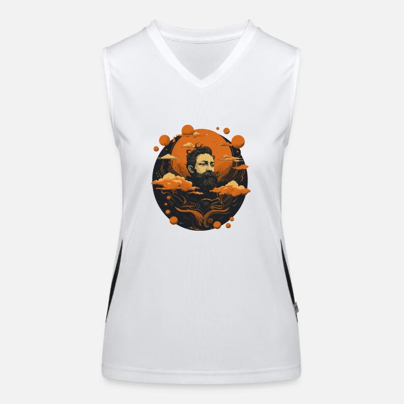 Barber Funktionelles Kontrast-Tank Top für Frauen