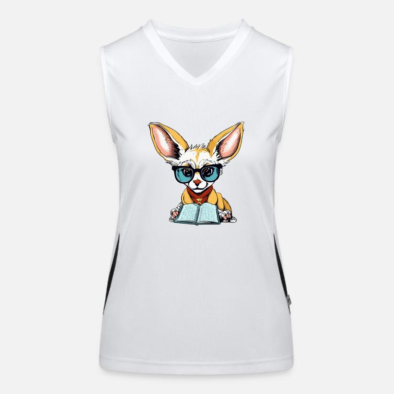 Wit the fennec Women's Functional Contrast Tank Top