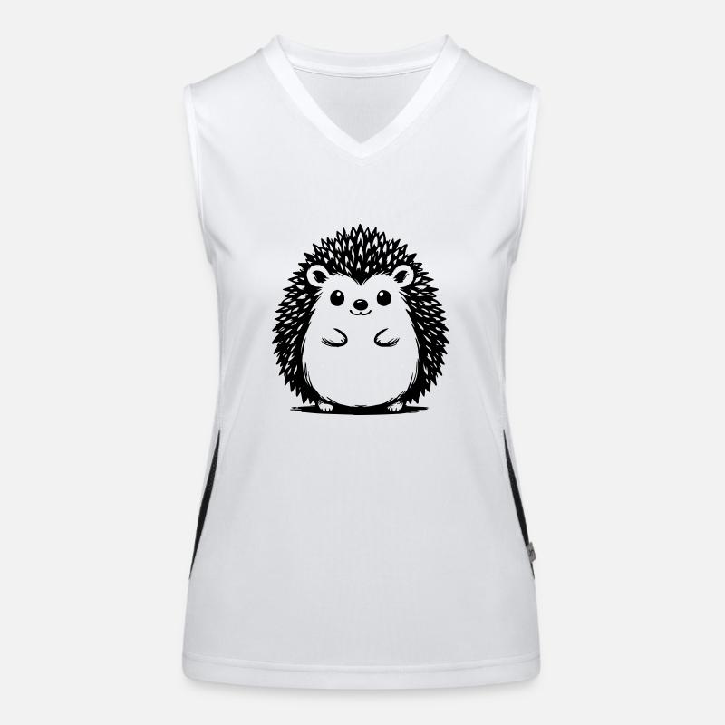 Hérisson Débardeur respirant contrasté Femme