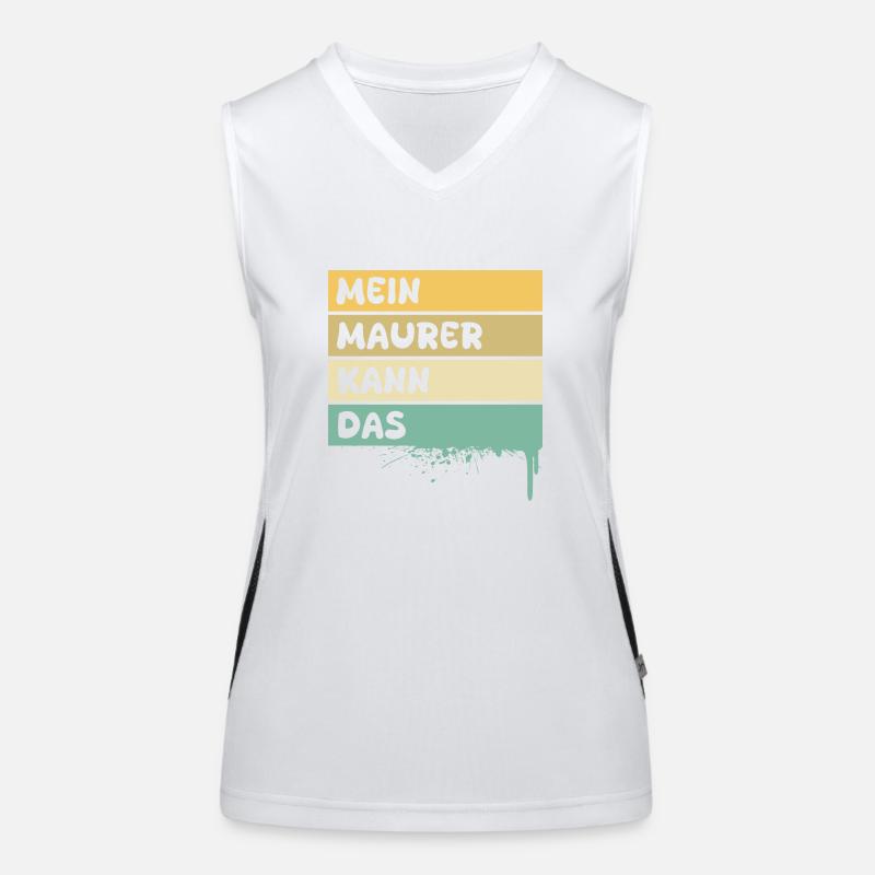 Occupation: Bricklayer Women's Functional Contrast Tank Top