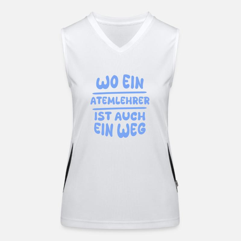 Breathing instructor Women's Functional Contrast Tank Top