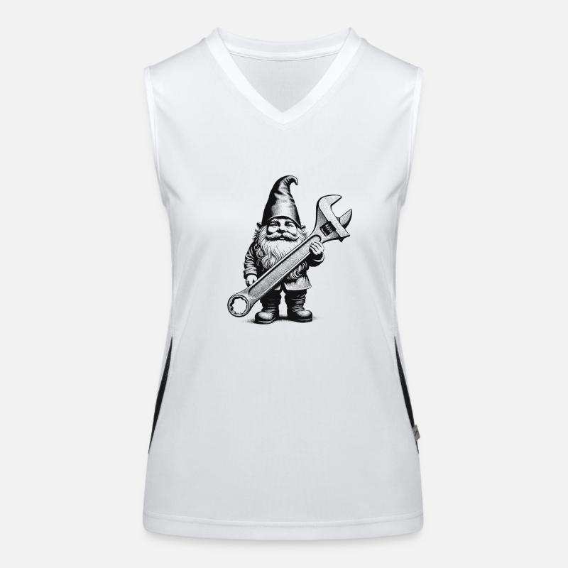 Zwerg Funktionelles Kontrast-Tank Top für Frauen