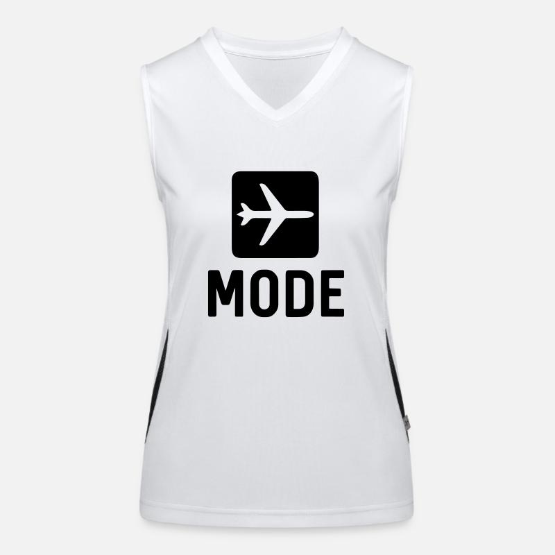 mode avion Débardeur respirant contrasté Femme