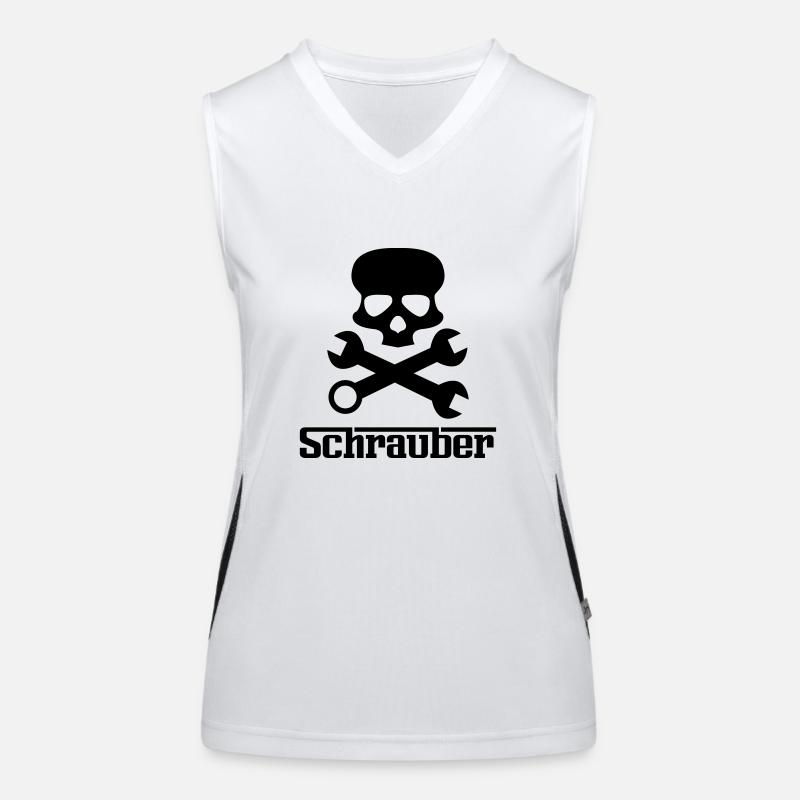 schrauber Funktionelles Kontrast-Tank Top für Frauen