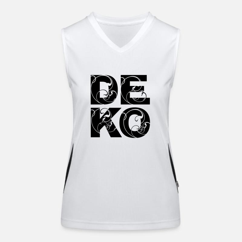 DEKO Funktionelles Kontrast-Tank Top für Frauen