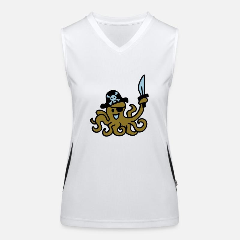 Pirate Otkopus 3 Women's Functional Contrast Tank Top