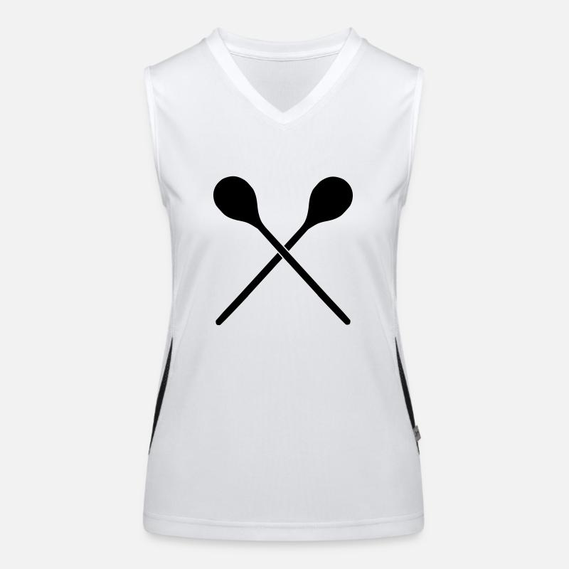 Kochlöffel Funktionelles Kontrast-Tank Top für Frauen
