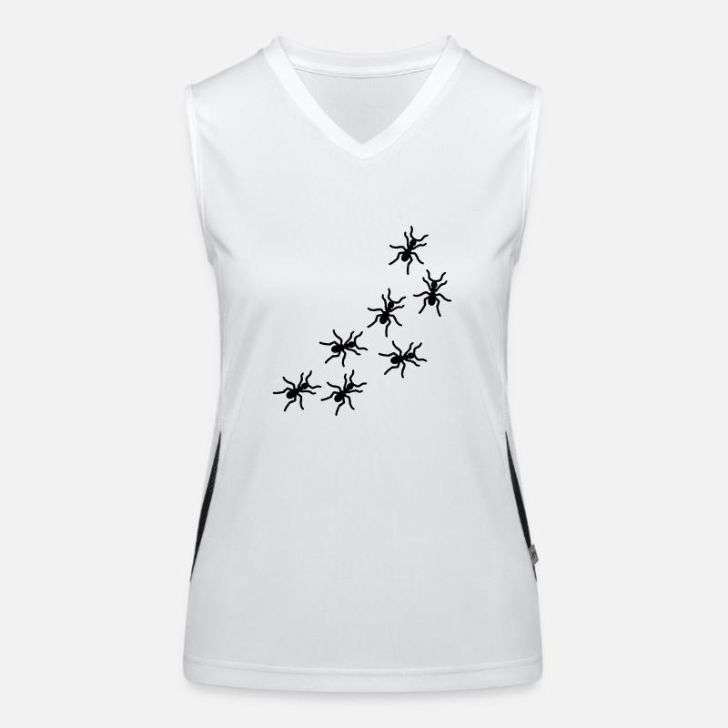 Fourmi Débardeur respirant contrasté Femme