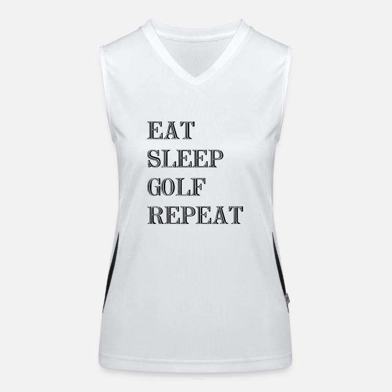 golf sport Funktionelles Kontrast-Tank Top für Frauen