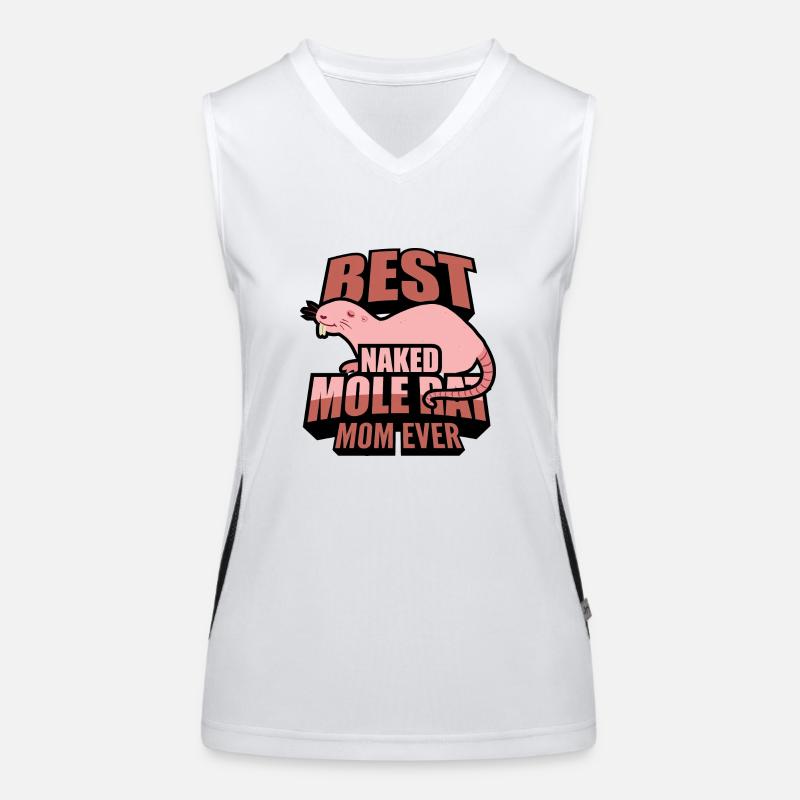 Chiot de sable Débardeur respirant contrasté Femme