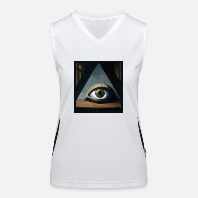 The Occult Eye Women's Functional Contrast Tank Top