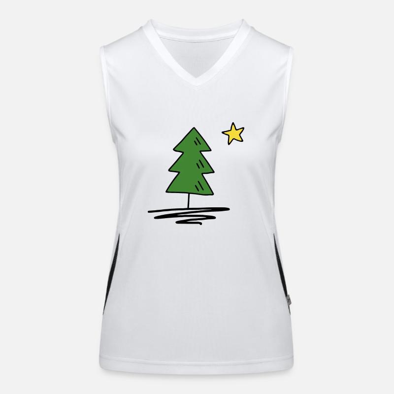 Sapin Débardeur respirant contrasté Femme
