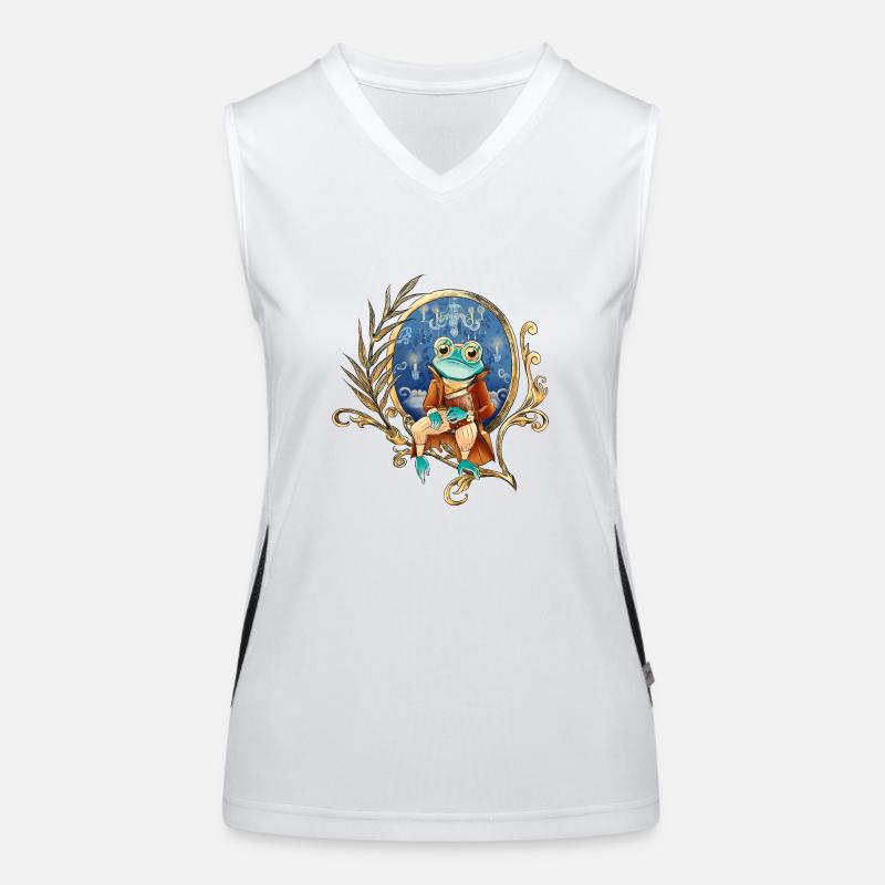 Wizard frog Women's Functional Contrast Tank Top