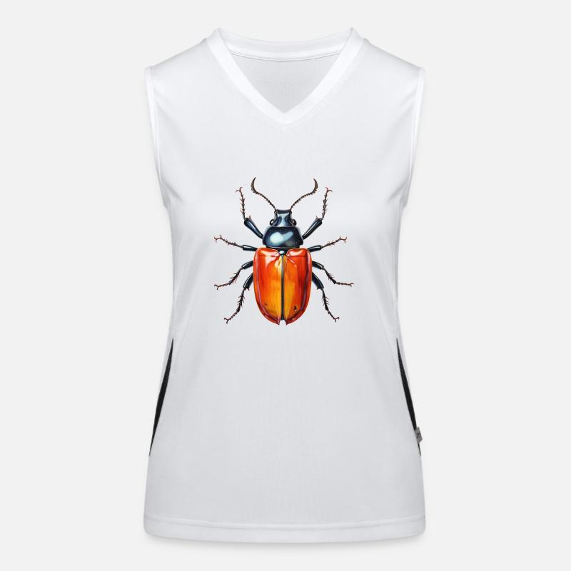 Springtime Bug Women's Functional Contrast Tank Top