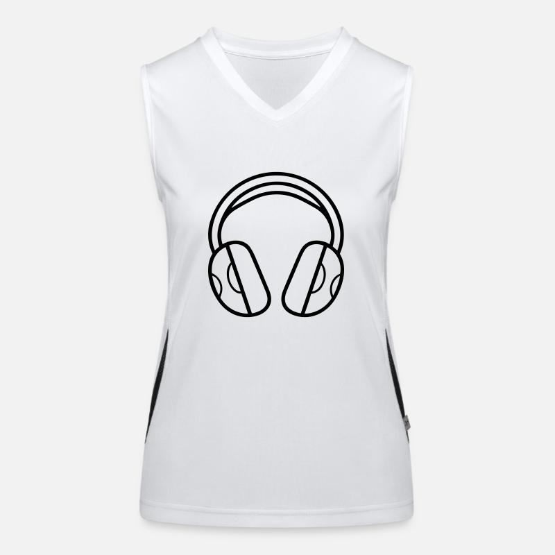 Gaming headset Women's Functional Contrast Tank Top
