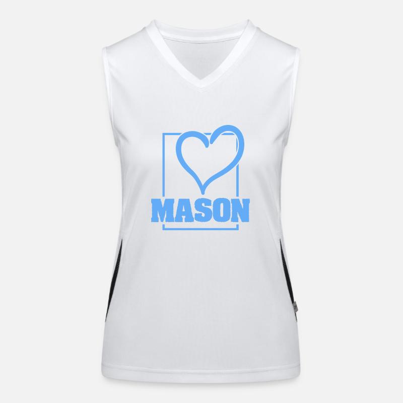 Gift for Mason Women's Functional Contrast Tank Top