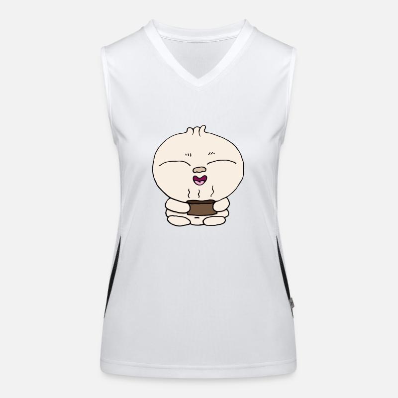 Knödel Funktionelles Kontrast-Tank Top für Frauen