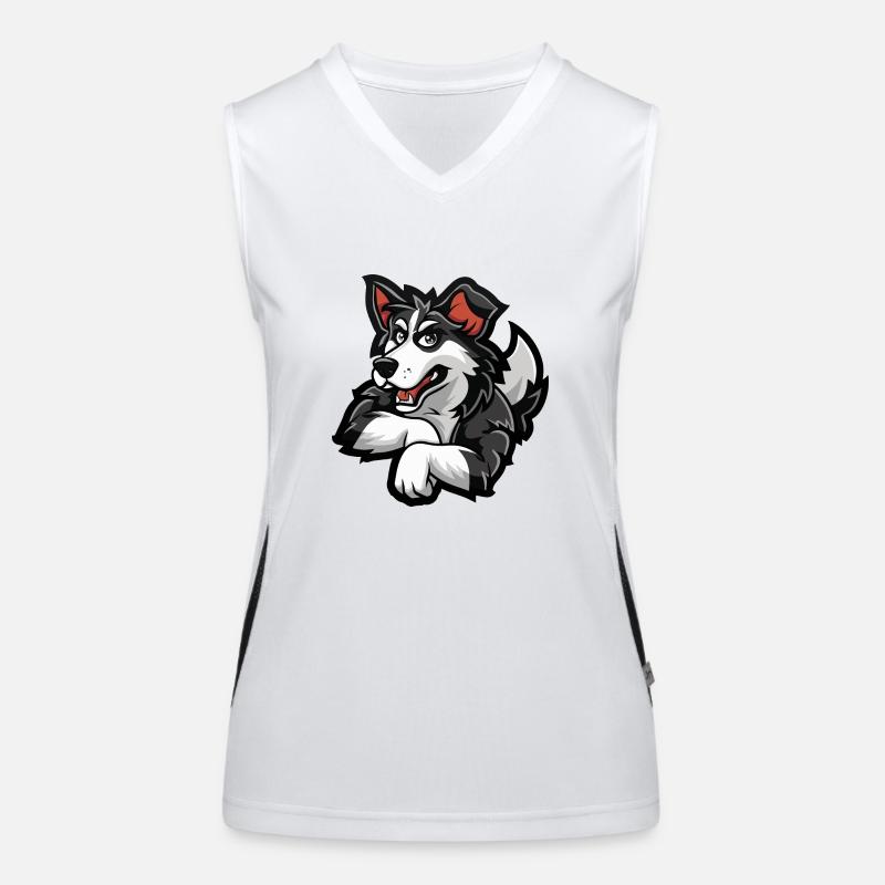 dog Women's Functional Contrast Tank Top