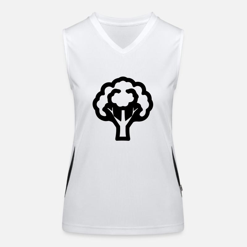 broccoli Women's Functional Contrast Tank Top
