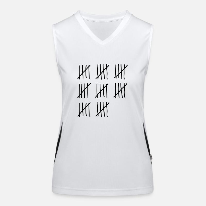 40th birthday Women's Functional Contrast Tank Top