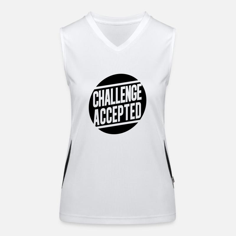 Challenge Accepted Women's Functional Contrast Tank Top