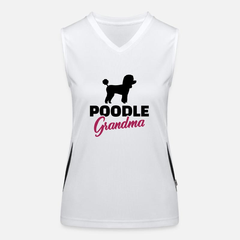 Poodle Women's Functional Contrast Tank Top