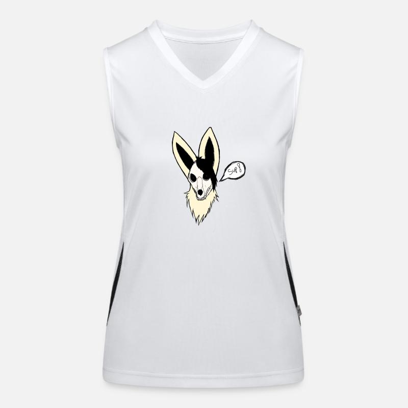 Raven Funktionelles Kontrast-Tank Top für Frauen