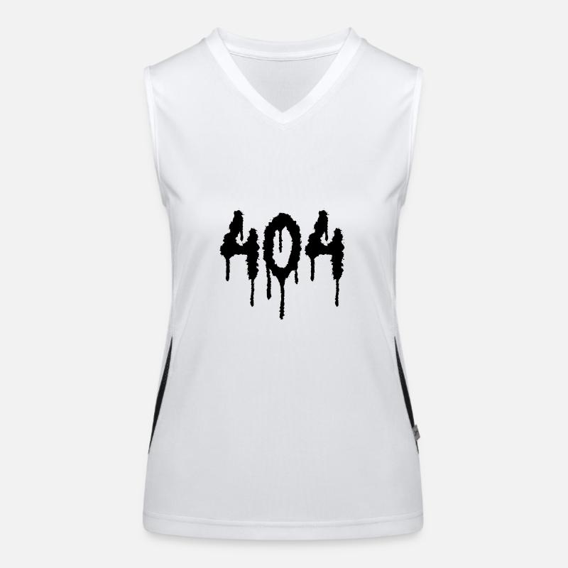 404 logo Women's Functional Contrast Tank Top