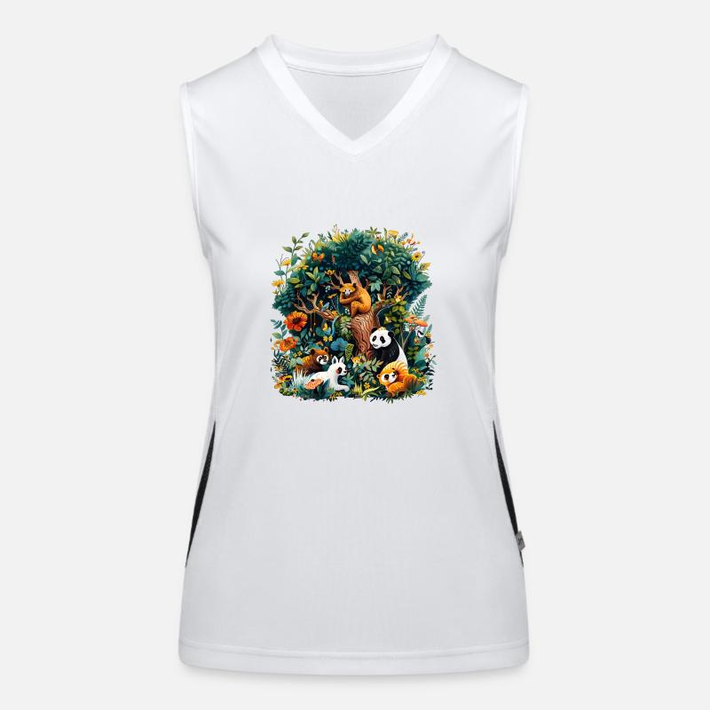 Biodiversity needs help Women's Functional Contrast Tank Top